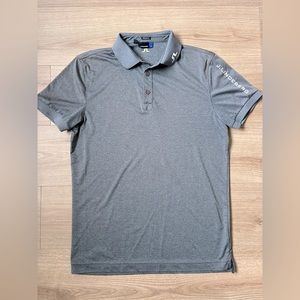 J Lindeberg Grey golf polo